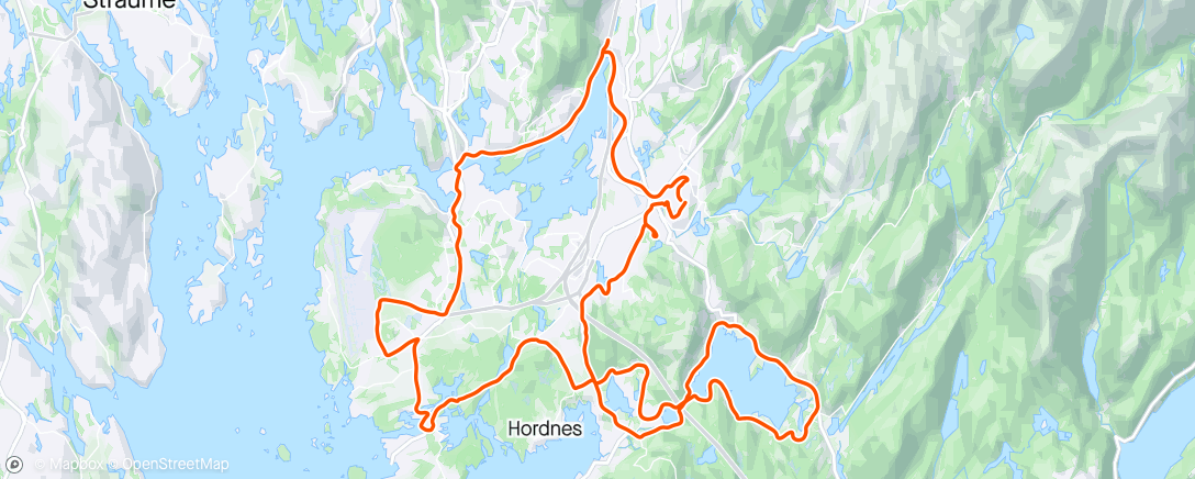 Map of the activity, Store Fanarunden med Tirsdagsklubben