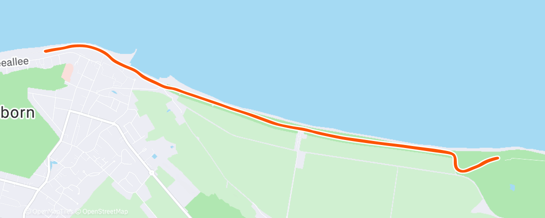 Карта физической активности (Lunch Run)