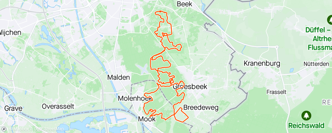 Map of the activity, Nijmegen enzo
