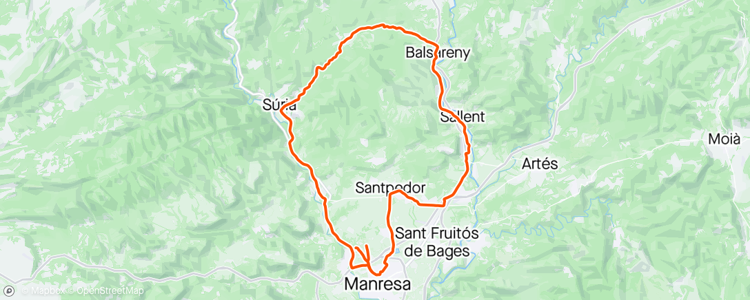 Mapa da atividade, Vilaredes