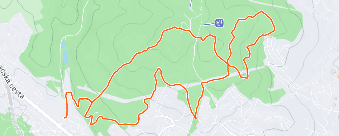 Map of the activity, Les & Hmla