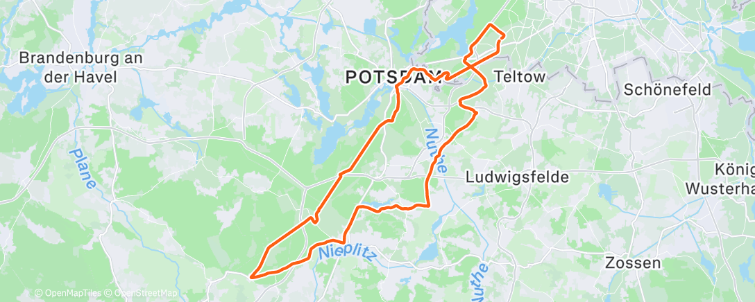 Карта физической активности (12/28/2025, Berlin, Berlin, Germany - Deutlich besser als befürchtet:-)))