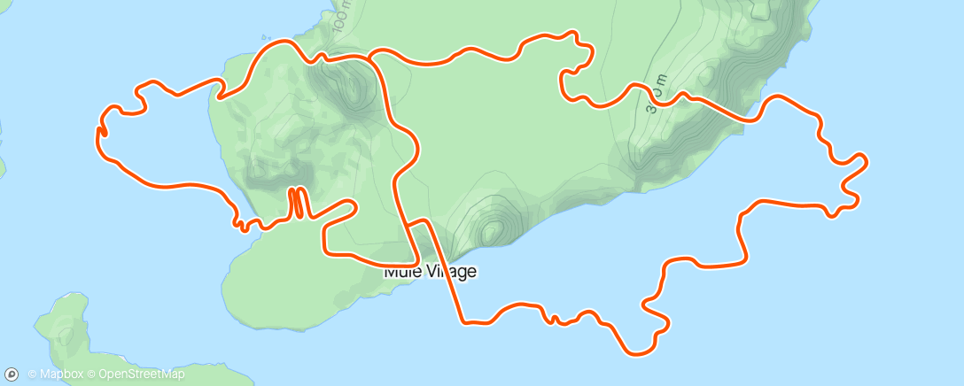 Map of the activity, Zwift - FTP Test (20 min)