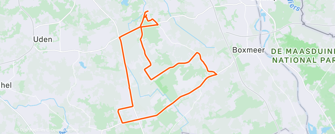 Map of the activity, Mtb