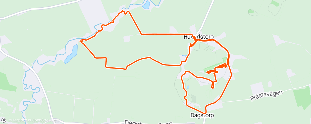 Map of the activity, Dagstorp
