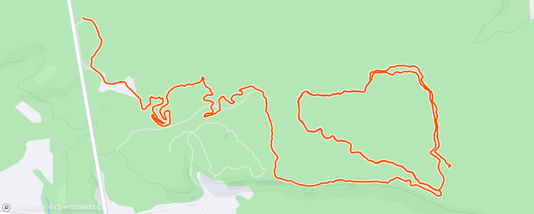 Mapa da atividade, Dufferin Forest - 2024 - Day 21