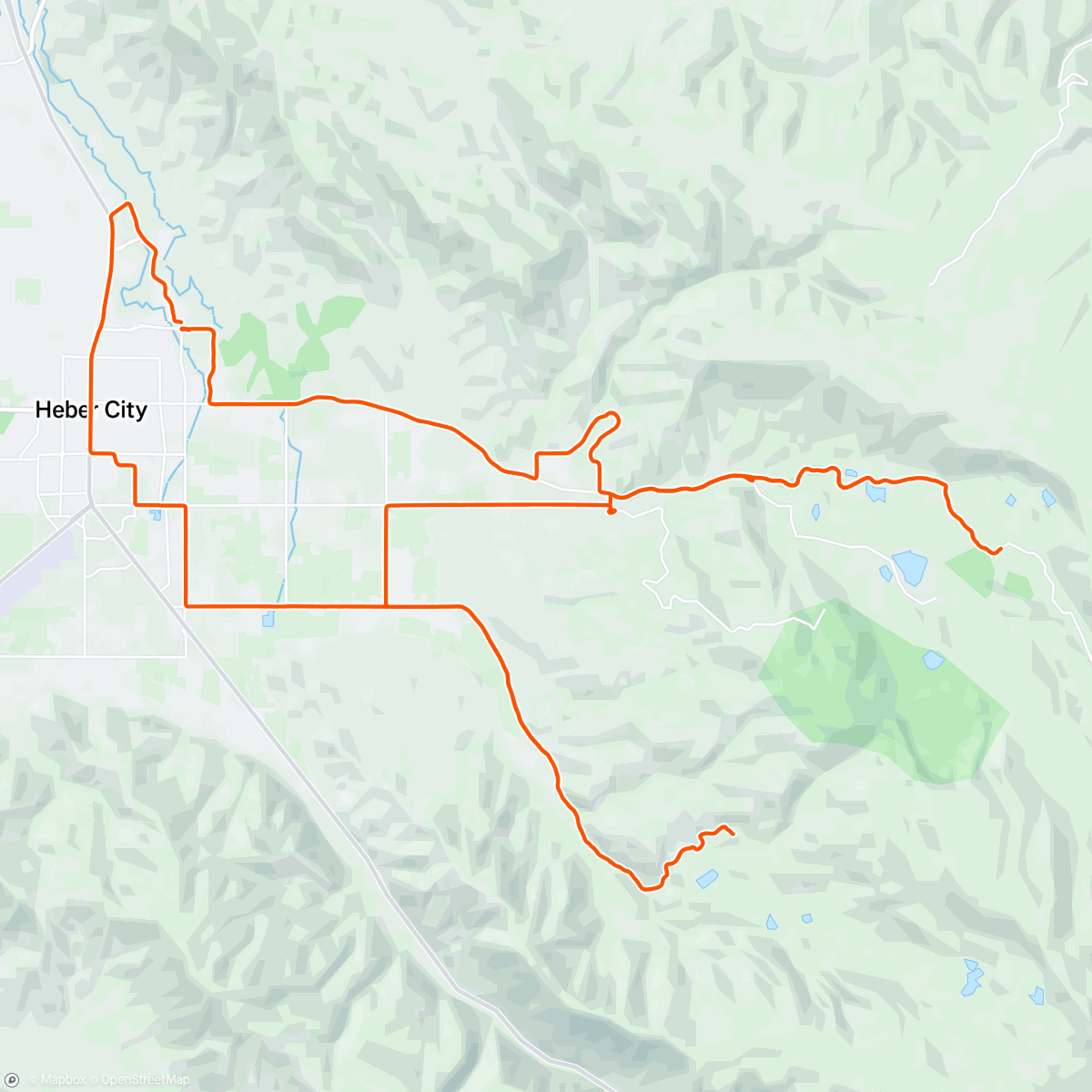 Map of the activity, ☃️