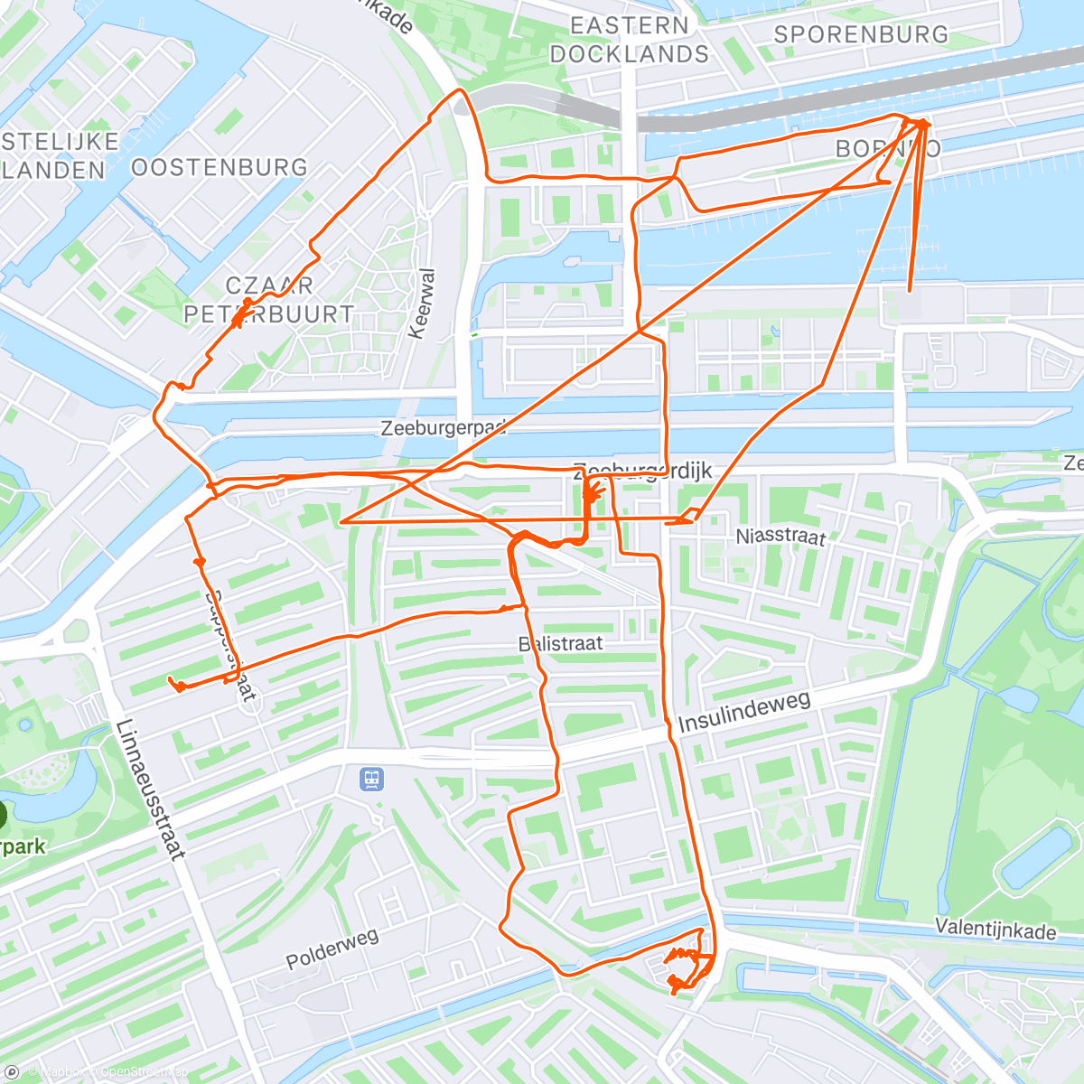 Map of the activity, Stepavontuurtjes in “het Verre Oosten”.