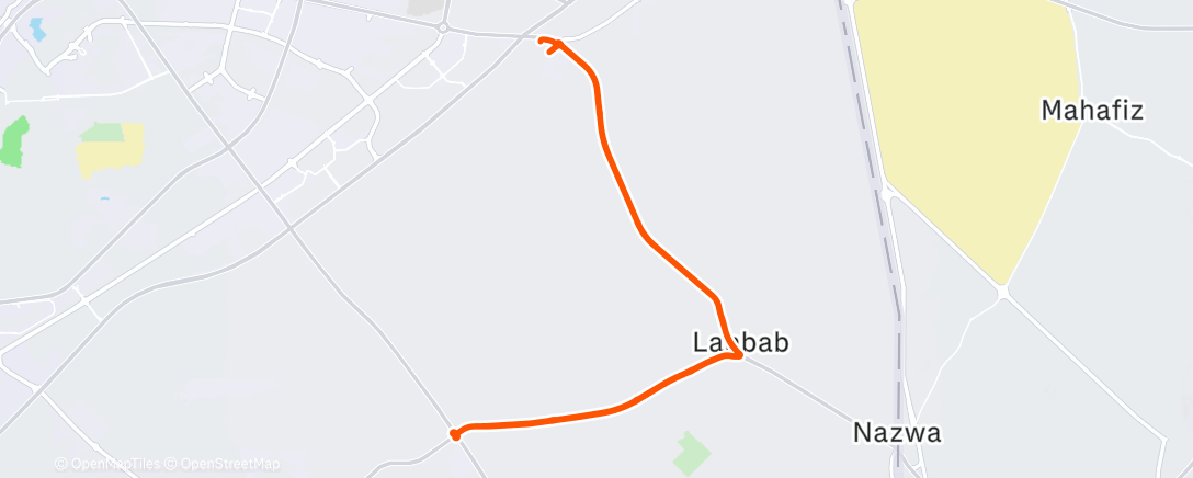 Map of the activity, Morning Ride