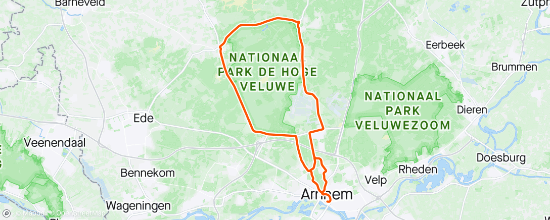 Map of the activity, Namiddagrit