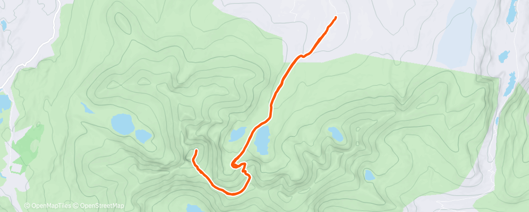 Карта физической активности (Lunch Trail Run)