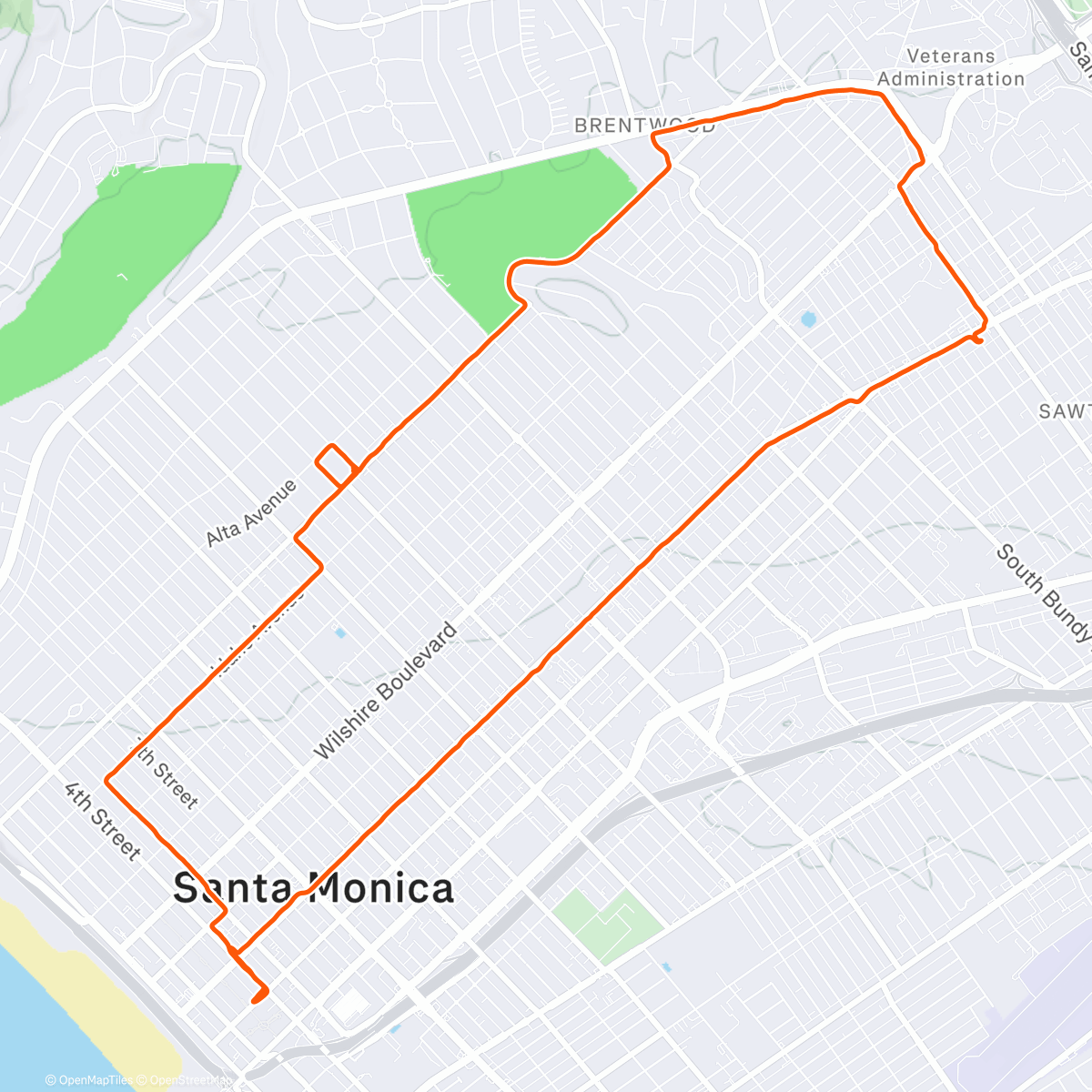 Map of the activity, Searching for a rain coat