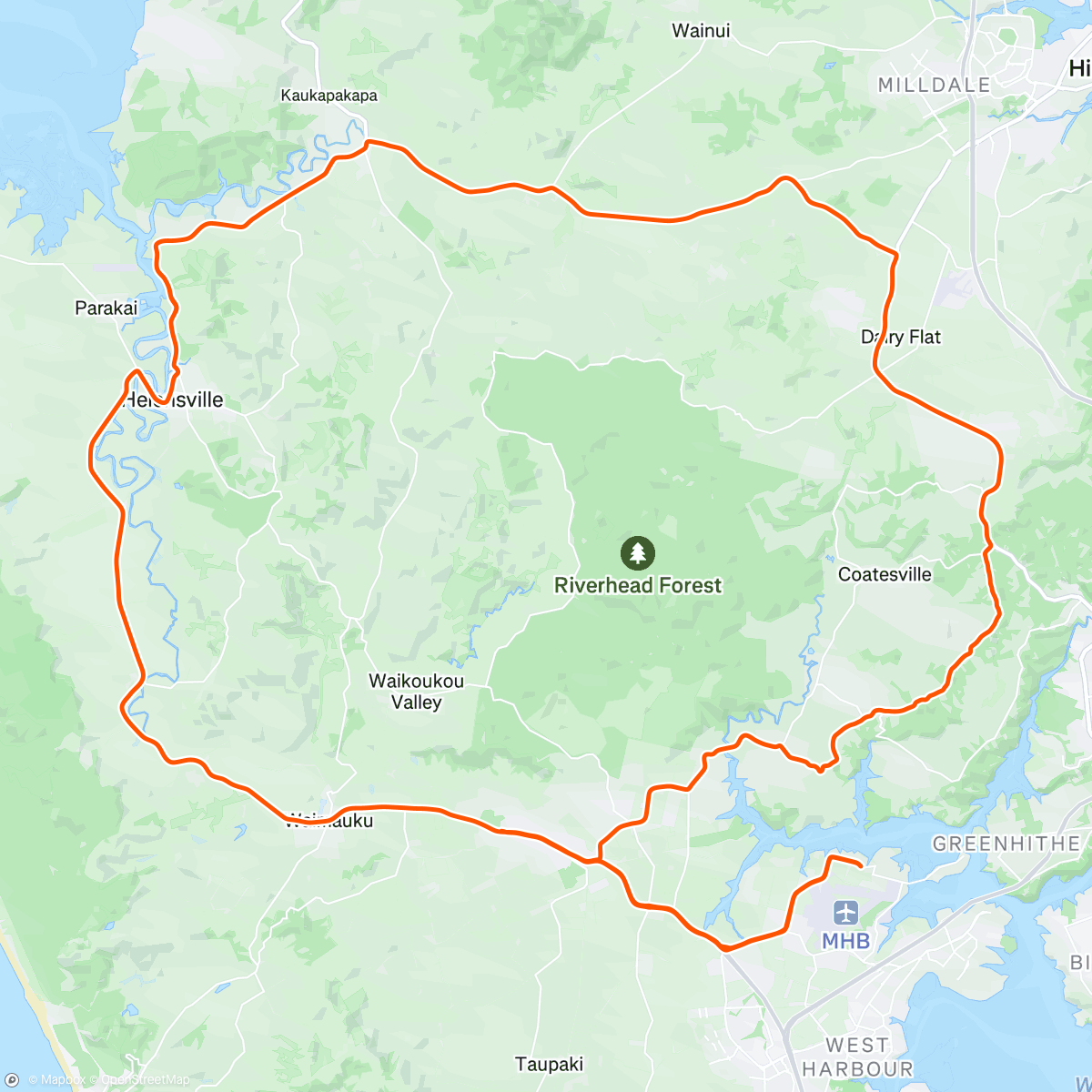 Map of the activity, Sunday vibes on a Saturday