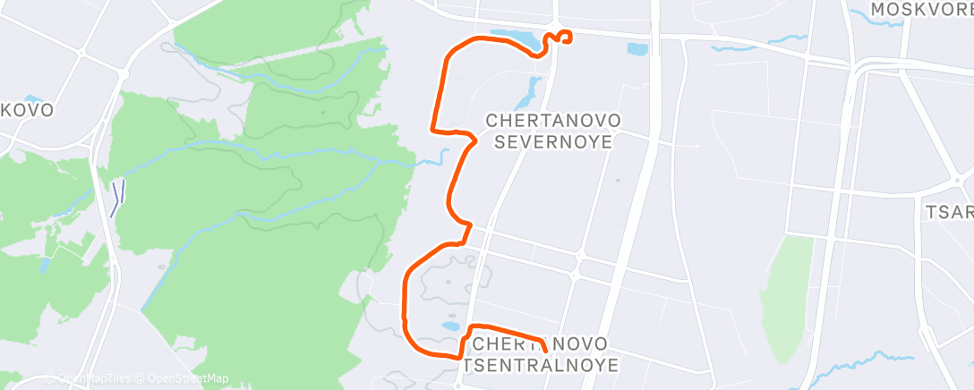 Map of the activity, Рекавери