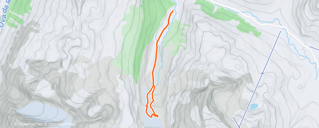 Карта физической активности (Wanderung am Nachmittag)