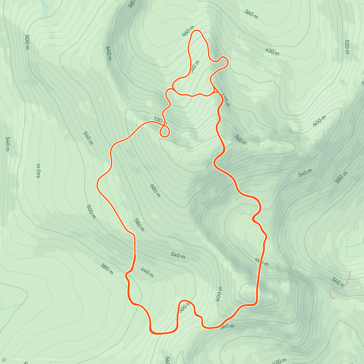 Map of the activity, Zwift - RCC Training Camp Workout #8 in Scotland