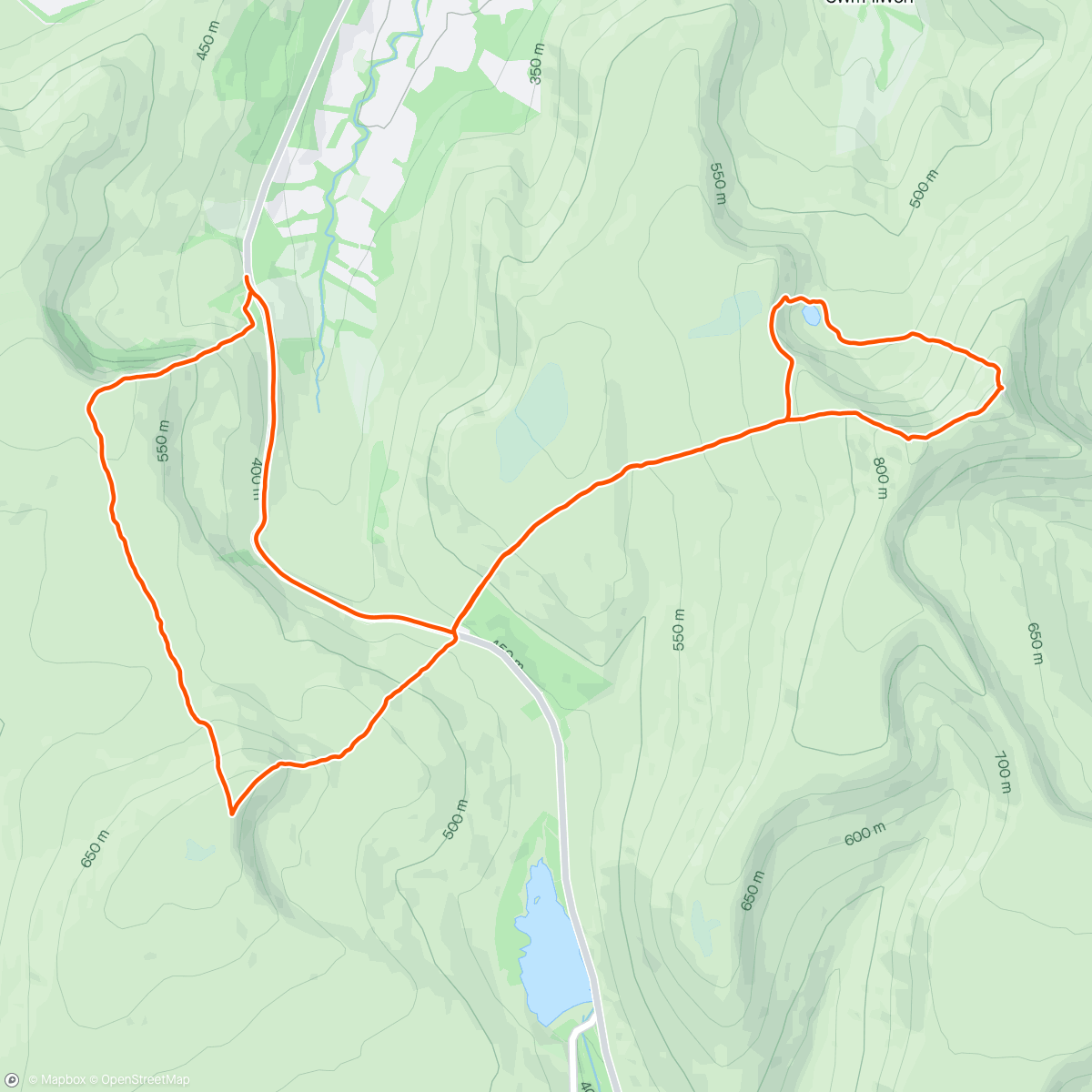 Map of the activity, Fun loop, 1 week out from UTS