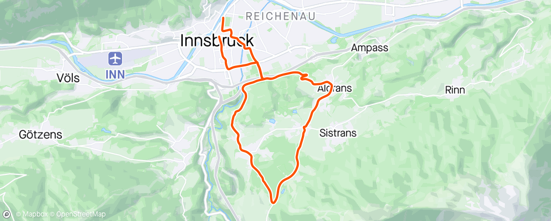 Map of the activity, Zwift - Endurance (Mid)