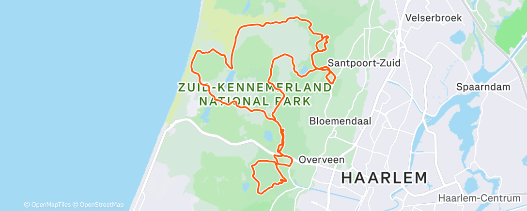 Карта физической активности (#222 Duinen! ☀️)