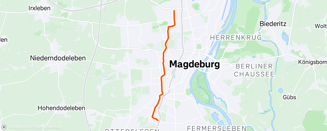 Map of the activity, Ganz schön kalt in Deutschland