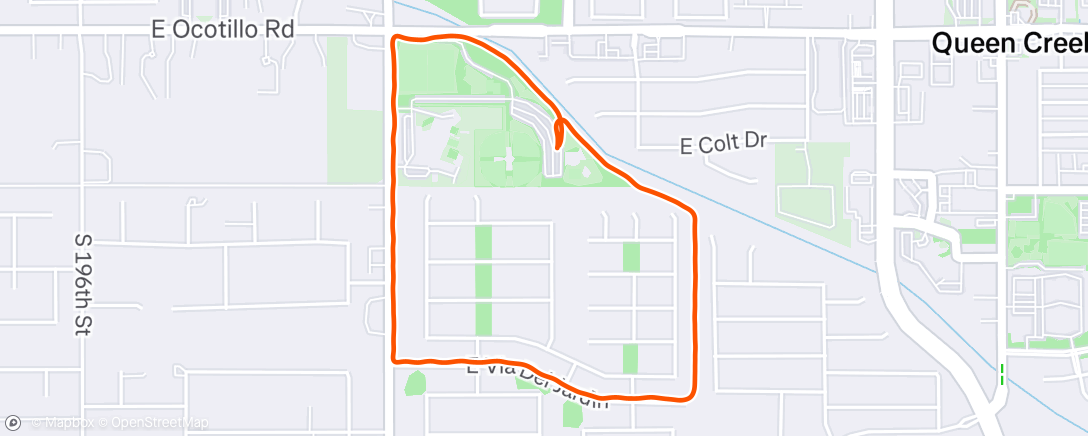 Carte de l'activité Morning Run🏃‍♂️~ Warmup