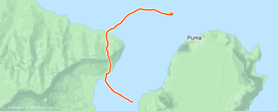 Carte de l'activité Zwift - Climb Portal: Crow Road at 100% Elevation in Watopia