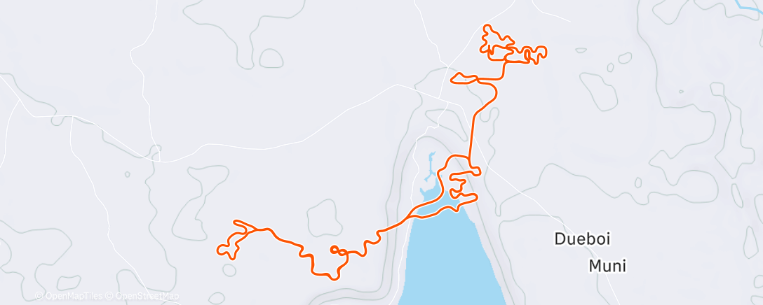Map of the activity, Zwift - Race: Stage 2 - Zwift Unlocked - Race (B) on Electric Break in Makuri Islands