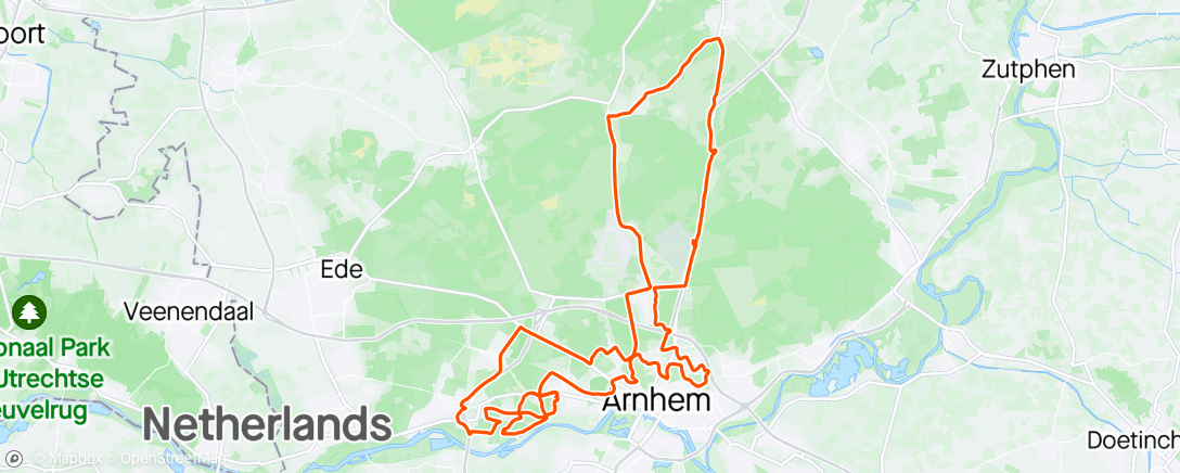 Map of the activity, Arnhem’s mooiste
