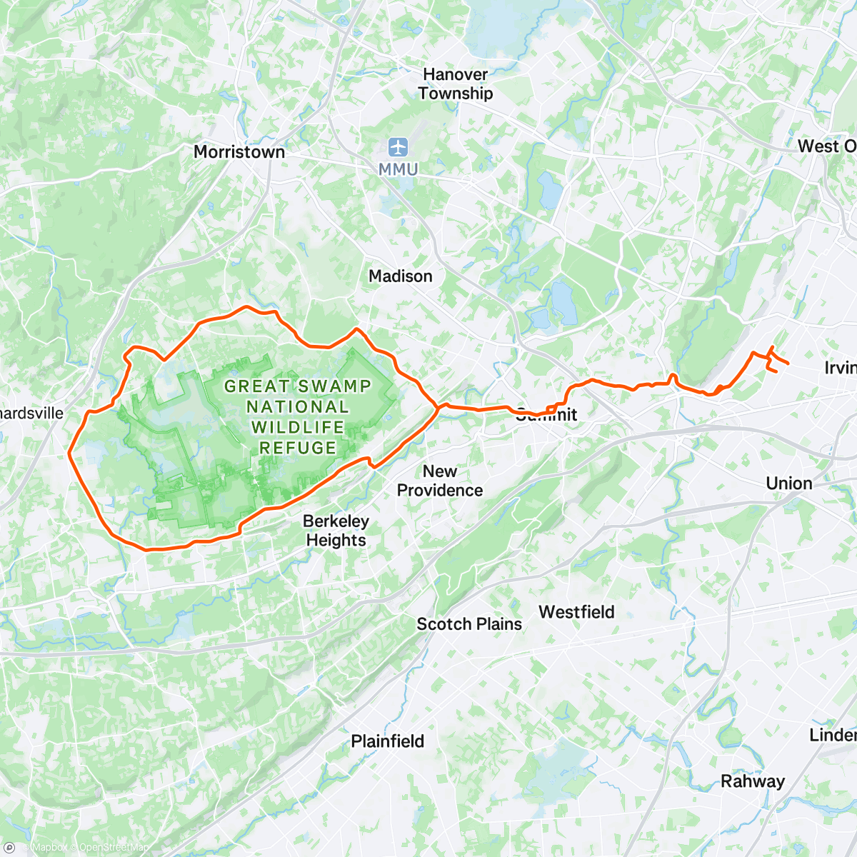 Map of the activity, Friday Afternoon With Baris & Constantin
