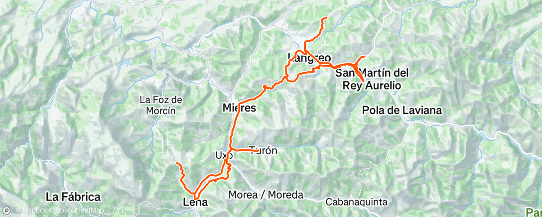 Карта физической активности (Cuenca A - Cuenca B 🌞🥶)