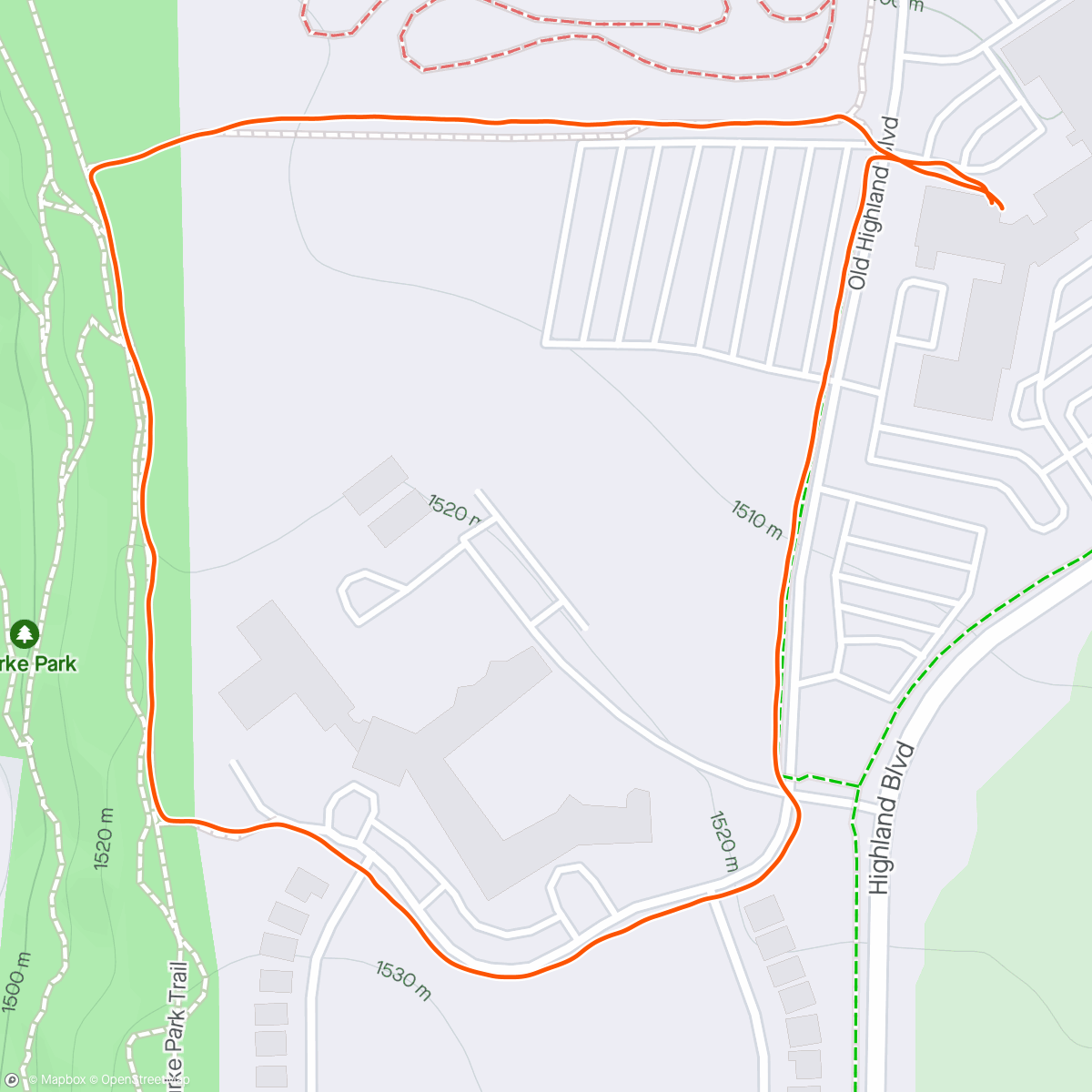 Mapa de la actividad (Lunch Walk)