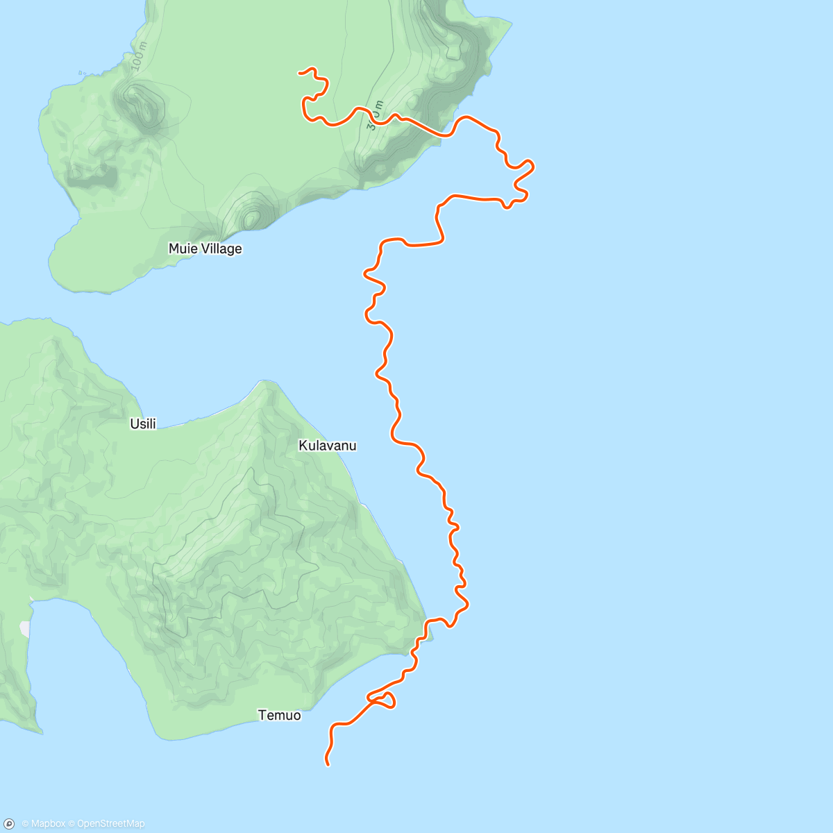 Karte der Aktivität „Zwift - Group Ride: Short | Stage 4 | Tour of Watopia Ride on Going Coastal in Watopia”