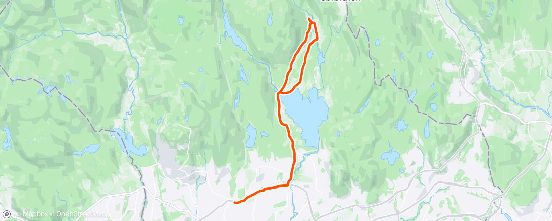 Map of the activity, Maridalen 💯