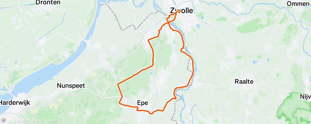 Map of the activity, Nog even kort voor het weer winterweer wordt