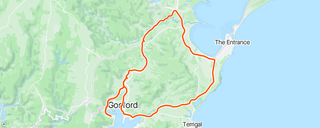 Map of the activity, Two valleys loop