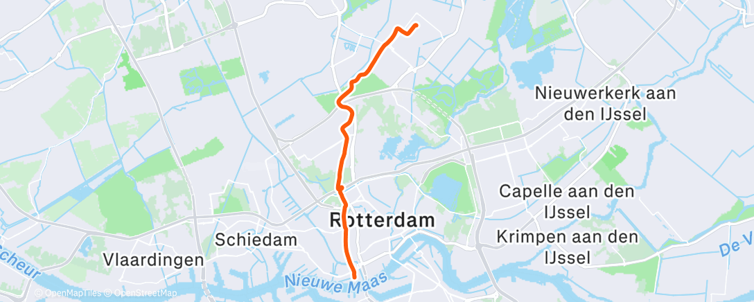 Map of the activity, Afternoon E-Bike Ride