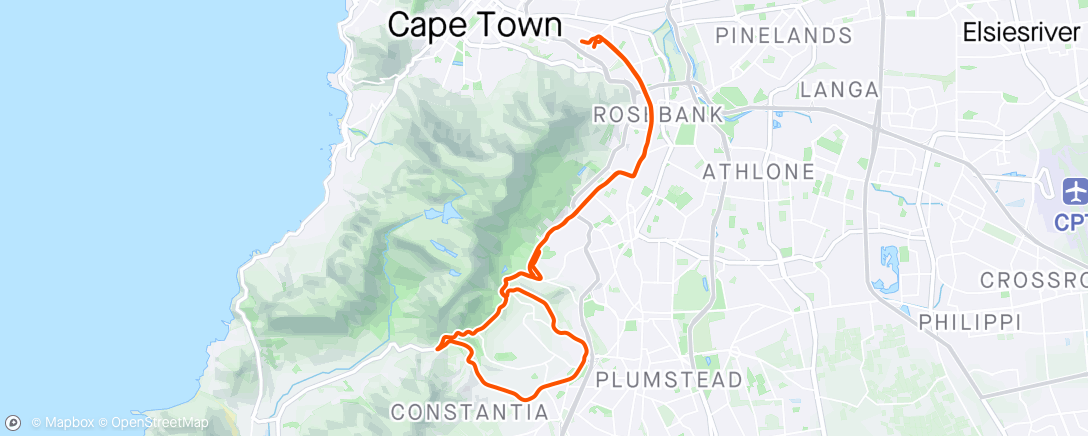 Map of the activity, Dodging the wind ⛰️