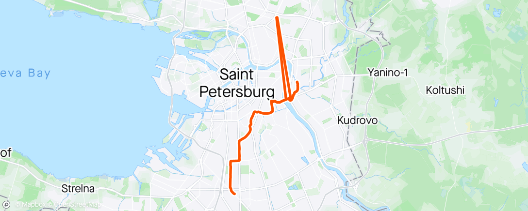 Mappa dell'attività Afternoon Ride