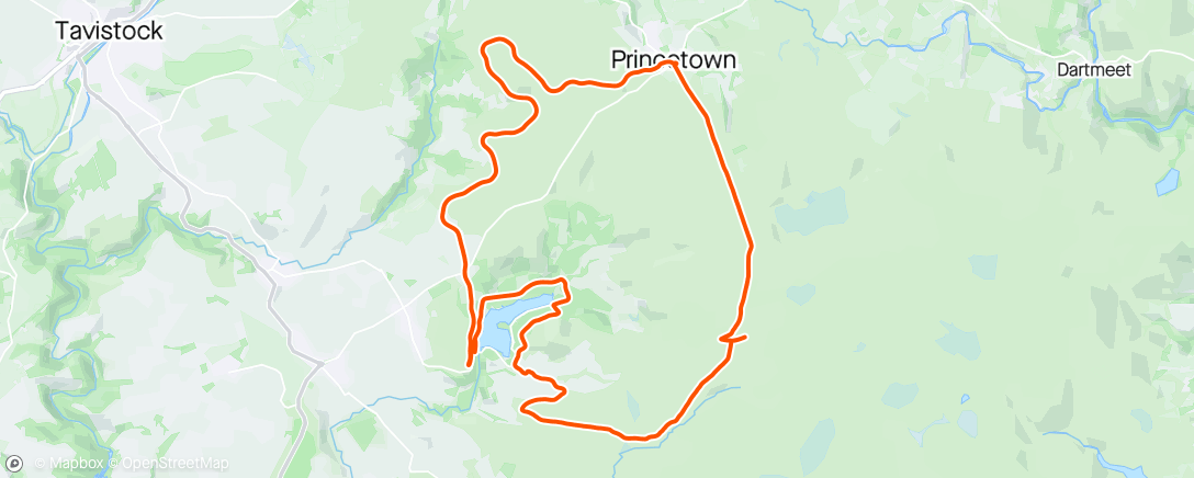 Map of the activity, Expic Dartmoor MTB, harder than you would think