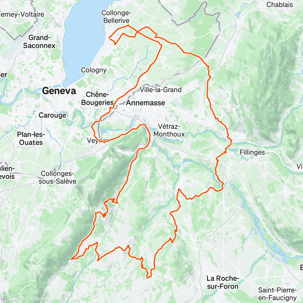 Map of the activity