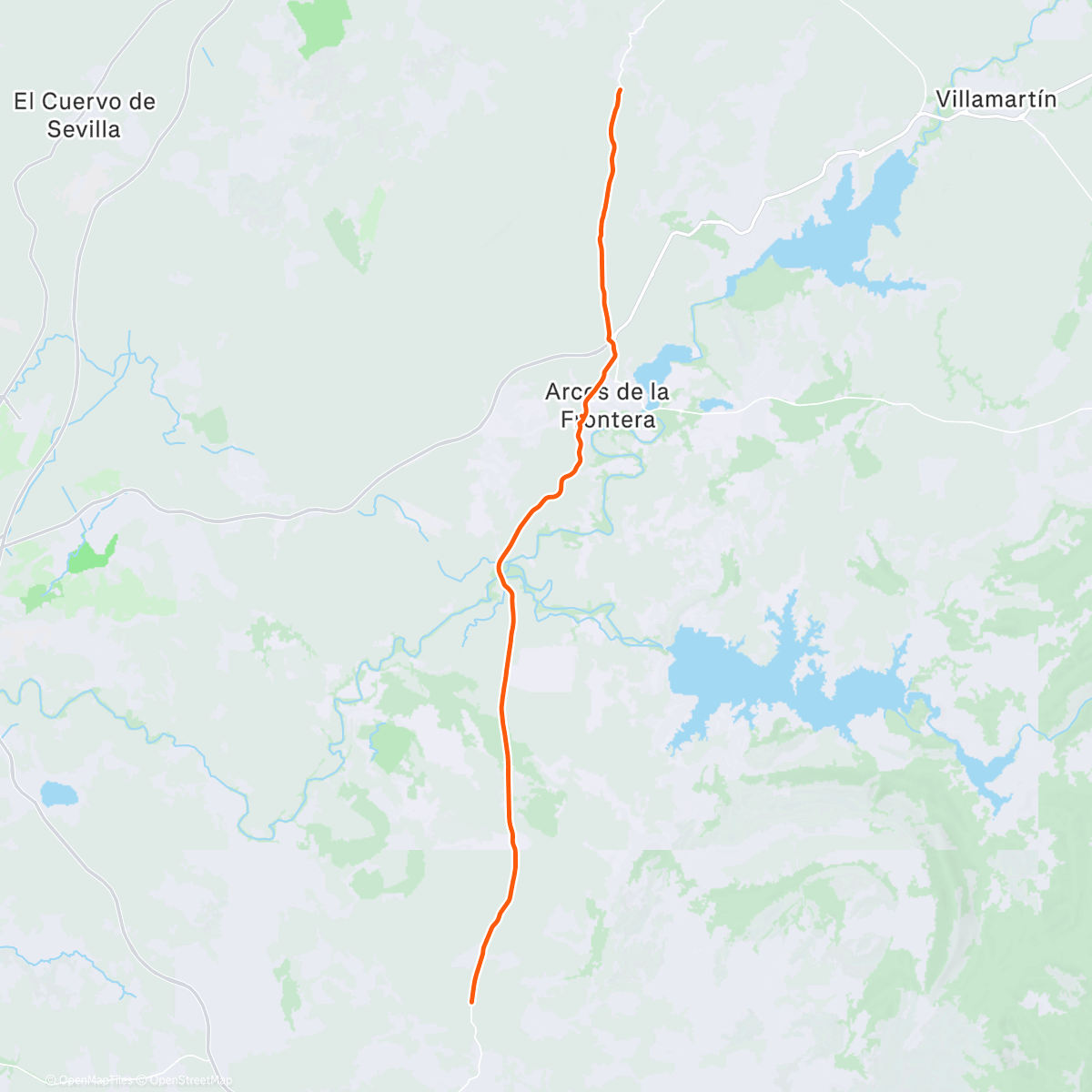 Map of the activity, VUELTA A LA PENÍNSULA IBÉRICA | Día 121