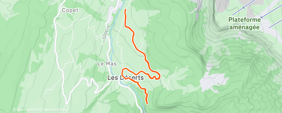 Mappa dell'attività Retour d’entre les morts