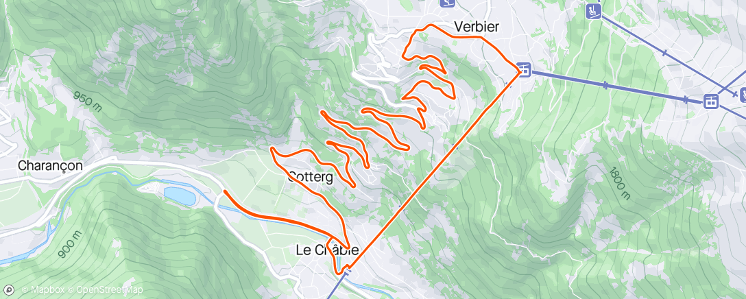 Mapa da atividade, Lunch Ride 🥶🥶🥶 lift assisted descent