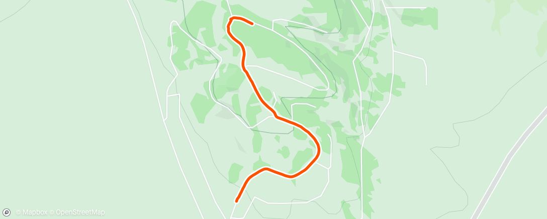 Map of the activity, Rain, luckily Christian was coming back from hiking Silverheels... but didn't walk much :(