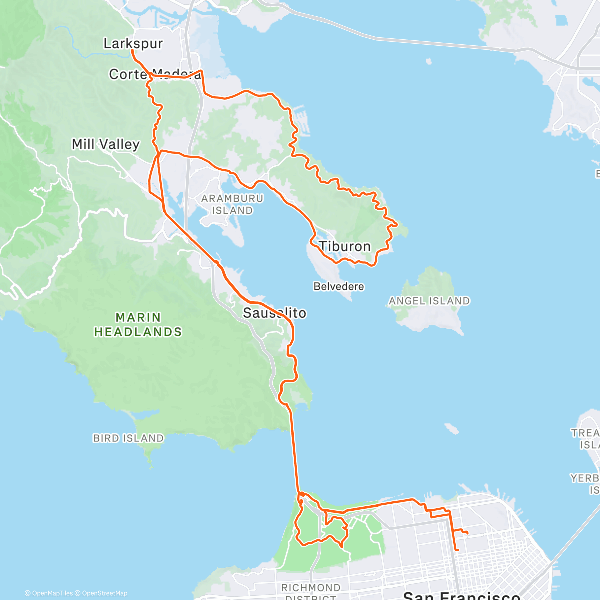 Map of the activity, Old route, new friends 🤗