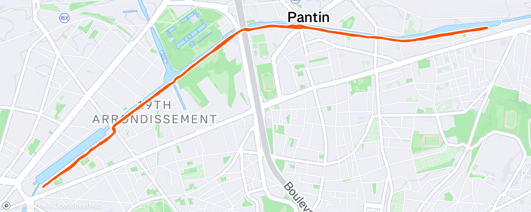 Map of the activity, 5x1' 5x2' 5x1' r=1'