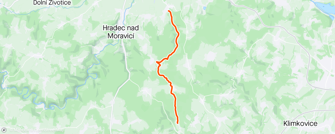 Map of the activity, Šichta