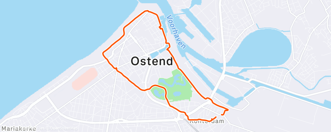 Map of the activity, Frisse neus 👃🏻 met Maïté