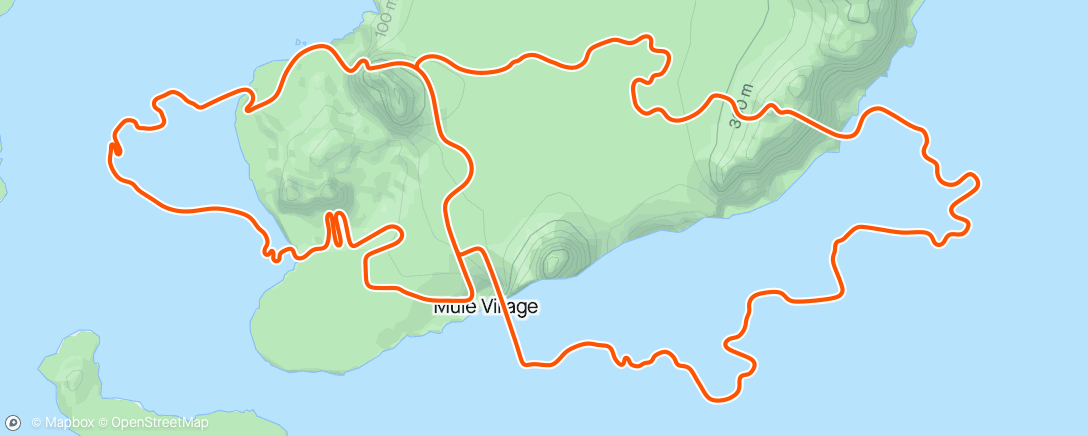 Map of the activity, Zwift - Wild Starts in Watopia