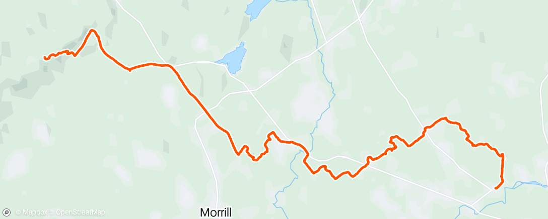 Karte der Aktivität „Morning Trail Run”